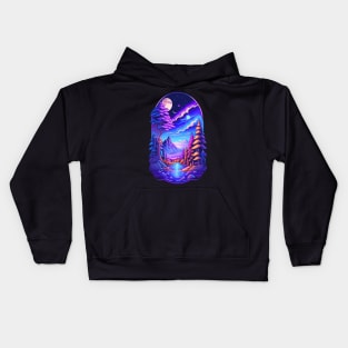 Fantasy Forest V2 Kids Hoodie